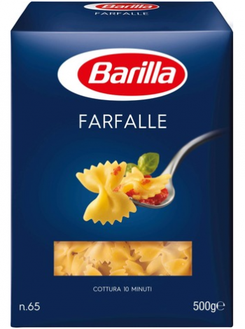 Паста Barilla Farfalle из твердых сортов пшеницы 500 г