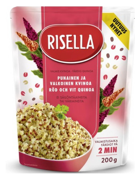 Готовый рис с киноа Risella Ready Red & White Quino Mix 200 г
