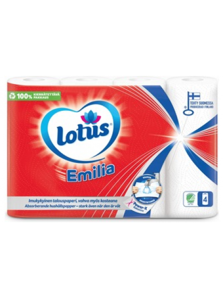 Кухонные полотенца Lotus Emilia 4шт