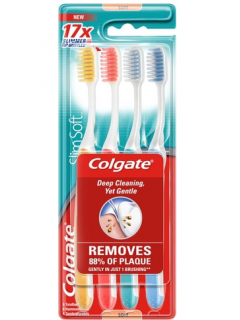 Зубные щетки Colgate Slimsoft 4шт