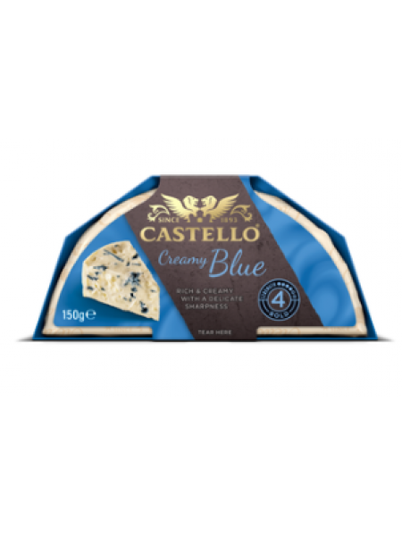 Сыр с голубой плесенью Castello Creamy Blue 150г