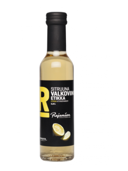 Белый винный уксус с лимоном Rajamäki 0,25 л
