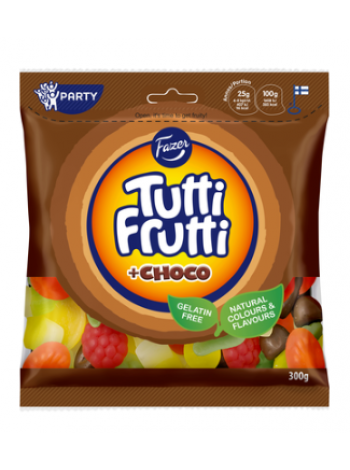 Жевательное ассорти Tutti Frutti choco 300г