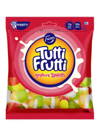 Жевательное ассорти конфет Tutti Frutti Yoghurt Splash 350г