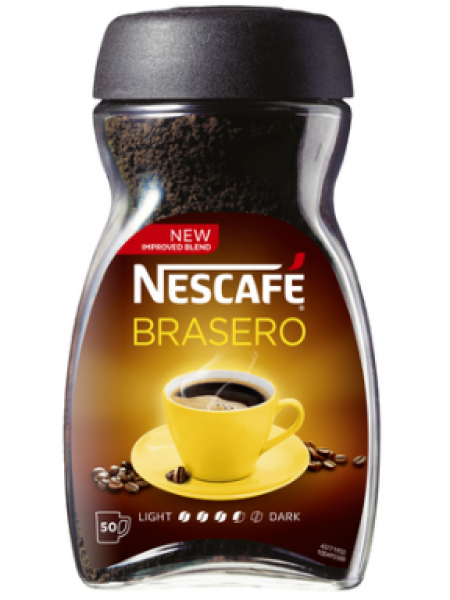 Растворимый кофе Nescafé Brasero 100 г в стекле 