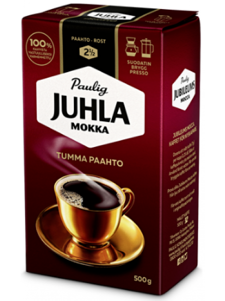 Молотый кофе Juhla Mokka Tumma Paahto 500г