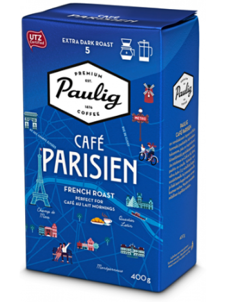 Молотый кофе Paulig Parisien UTZ 400 г 