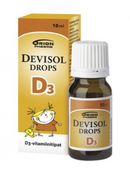 Капли с витамином D3 для детей DeviSol Drops 10 мл