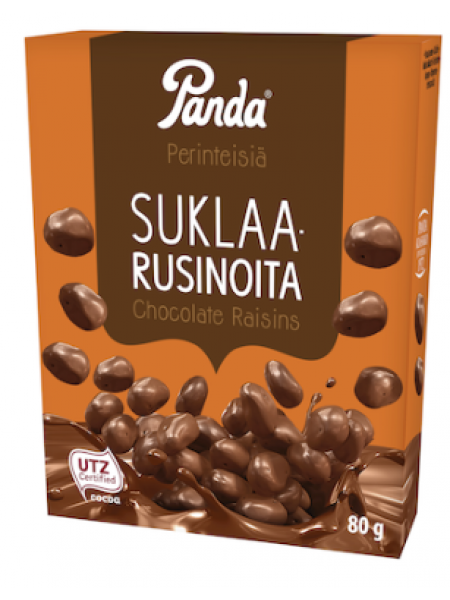 Изюм в шоколаде Panda Suklaarusinoita 80г