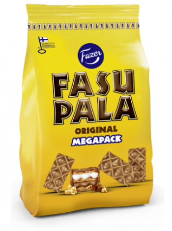 Вафли Fazer Fasupala Original Megapack 400г с молочным шоколадом