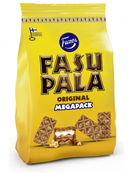 Вафли Fazer Fasupala Original Megapack 400г с молочным шоколадом