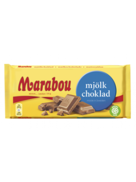Молочный шоколад Marabou Mjölkchoklad 200г