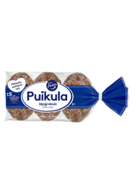 Хлеб из непросеянной муки FAZER Puikula 500 г  9 шт  