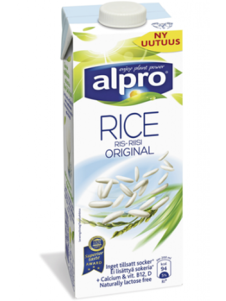  Рисовое молоко без сахара Alpro 1 л