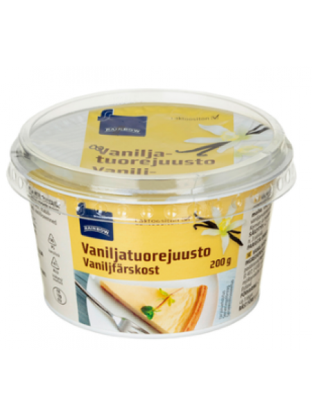 Сыр без лактозы Rainbow vaniljatuorejuusto 200г с ванилью
