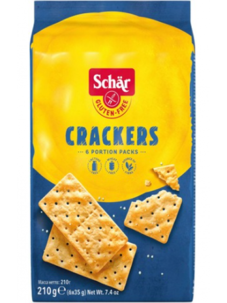 Крекеры Schär Crackers 210г без лактозы и глютена
