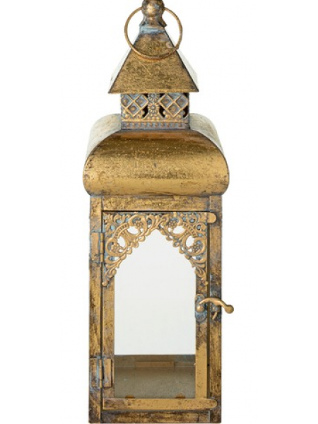 Декоративный фонарь House Tangier Lyhty Antiikki Kulta 36 см Античное Золото