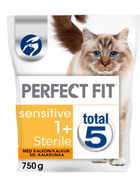 Корм для взрослых стерильных кошек Perfect Fit Sensitive Sterile 750г