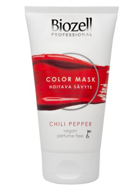 Оттеночная маска для волос Biozell Professional Color Mask Hoitava Sävyte Chili Pepper 150мл