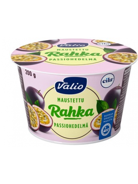 Творог Valio Maustettu Rahka Passiohedelmä Laktoositon со вкусом 200 г маракуйи без лактозы
