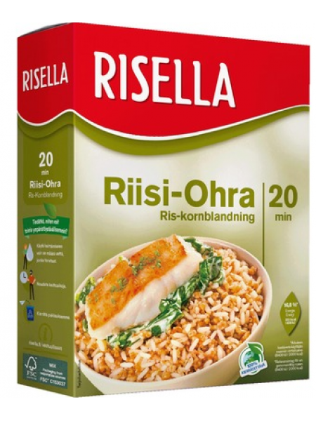 Смесь рис ячмень Risella Riisi-Ohra 800 г 