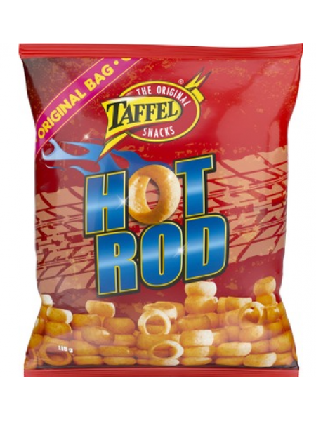 Ароматизированные картофельные кольца Taffel Hot Rod 115г 
