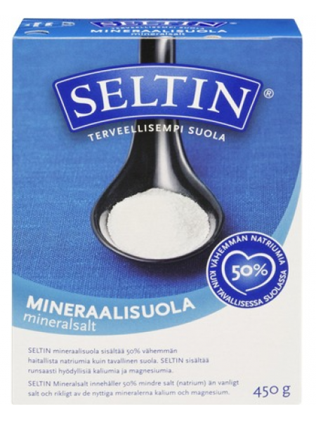 Минеральная соль Seltin Mineraalisuola 450г