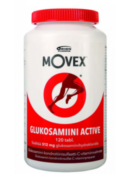Таблетки для суставов MOVEX GLUCOSAMINE ACTIVE 120 таб