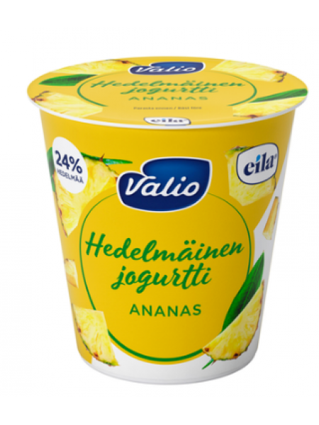 Йогурт Valio hedelmäinen jogurtti 150г ананас без лактозы