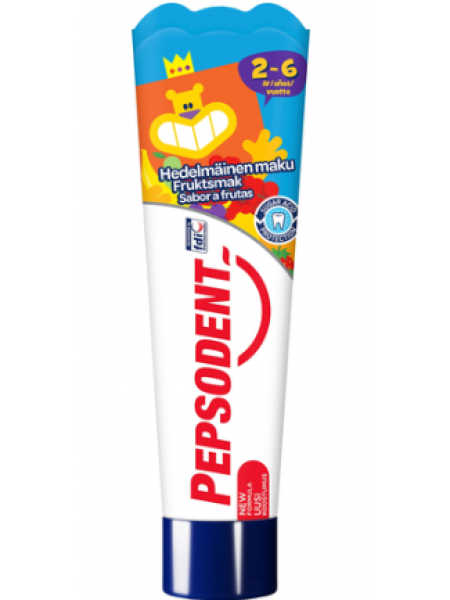 Детская зубная паста Pepsodent 50 мл от 2-6 лет
