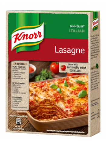 Листы для приготовления лазаньи Knorr Lasagne  262 г 