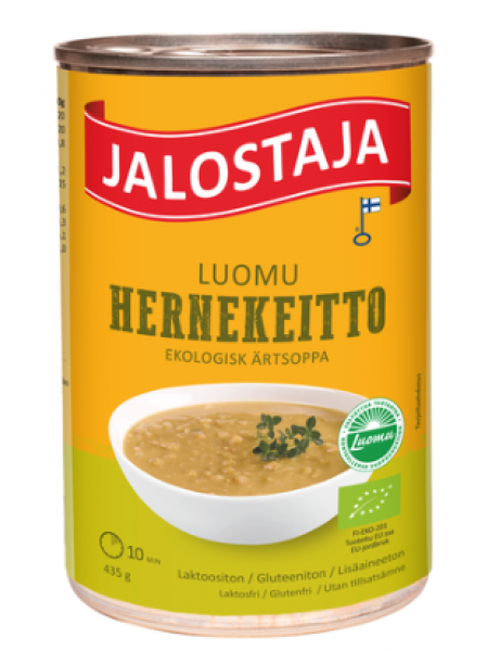 Органический гороховый суп Jalostaja 435 г в ж/б