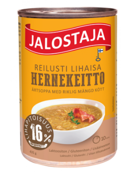 Гороховый суп с мясом Jalostaja reilusti lihaisa 435 г в ж/б