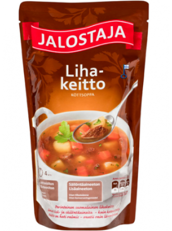 Готовый мясной суп Jalostaja Lihakeitto 550 мл