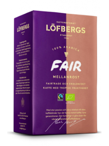 Кофе молотый Löfbergs Fair 450г