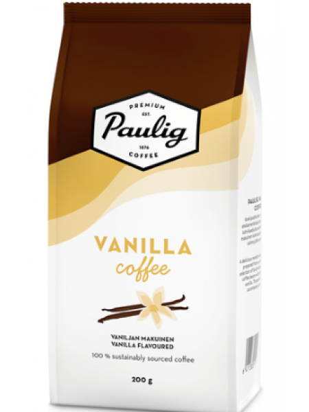 Кофе молотый со вкусом ванили Paulig Vanilla Coffee 200 г 