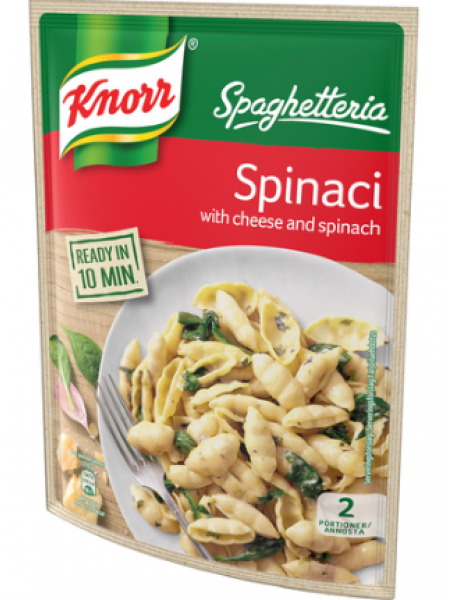 Паста со шпинатом Knorr Spinaci Pasta-Ateria 160г 