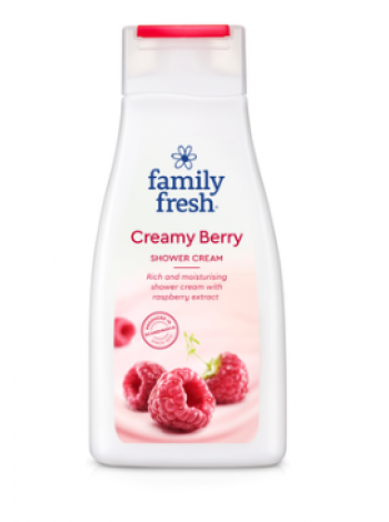 Мыло для душа Family Fresh Creamy Berry Shower Cream 500 мл малина