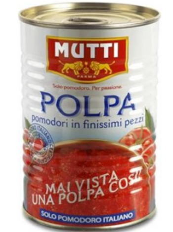 Мелко рубленные томаты Mutti Tomaattimurska 400г