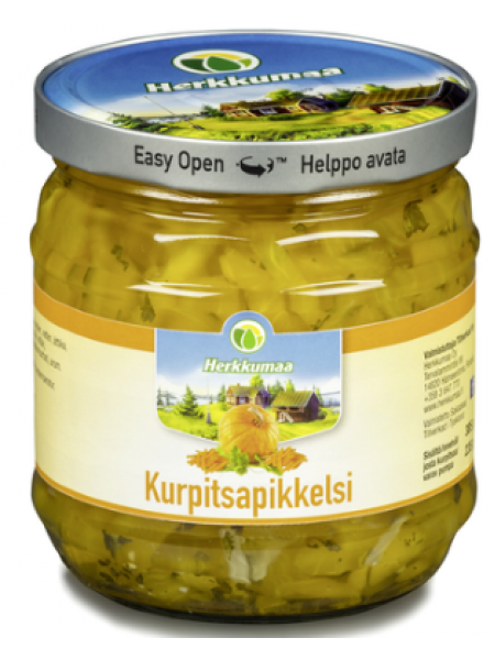 Салат из тыквы  Herkkumaa Kurpitsapikkelsi 385/235 г 