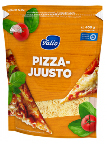 Тертый сыр для пиццы Валио Valio pizzajuusto 400г