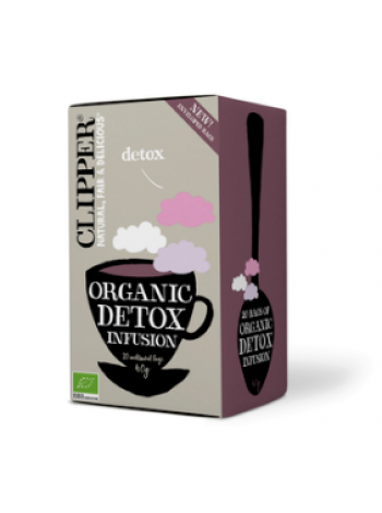 Чай в пакетиках органический травяной Clipper Detox 20 шт