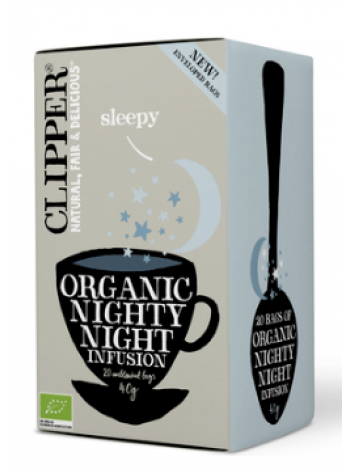 Чай в пакетиках Clipper органический травяной ночной 20шт