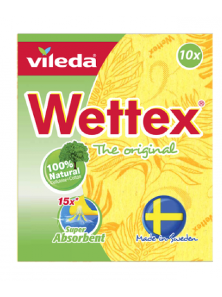 Салфетки для уборки Wettex 10шт