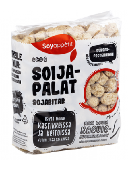 Кусочки сои Soyappétit Soijapalat 350г