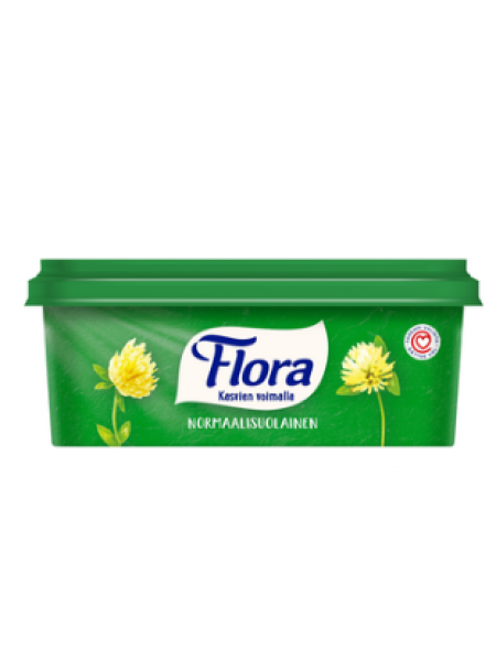 Спред нормальной соли Flora Normaalisuolainen Margariini 60% 400г