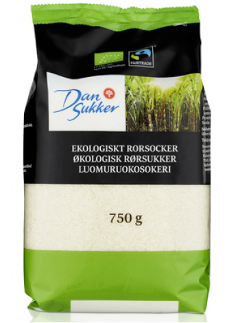 Органический тростниковый сахар Dansukker 750г