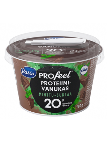 Протеиновый пудинг Valio PROfeel proteiinivanukas 180г мята шоколад без лактозы
