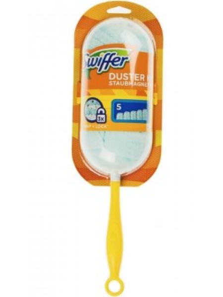 Комплект для уборки пыли  Swiffer Duster (1 ручка + 5 насадок для пыли)