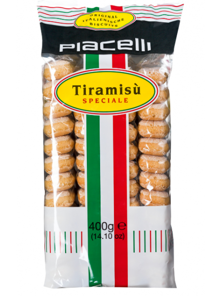 Печенье Piacelli Tiramisù Speciale 400г тирамису "дамские пальчики"